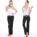 Yoga Fitting Workout Clothing suits(Long Vest+Pants)